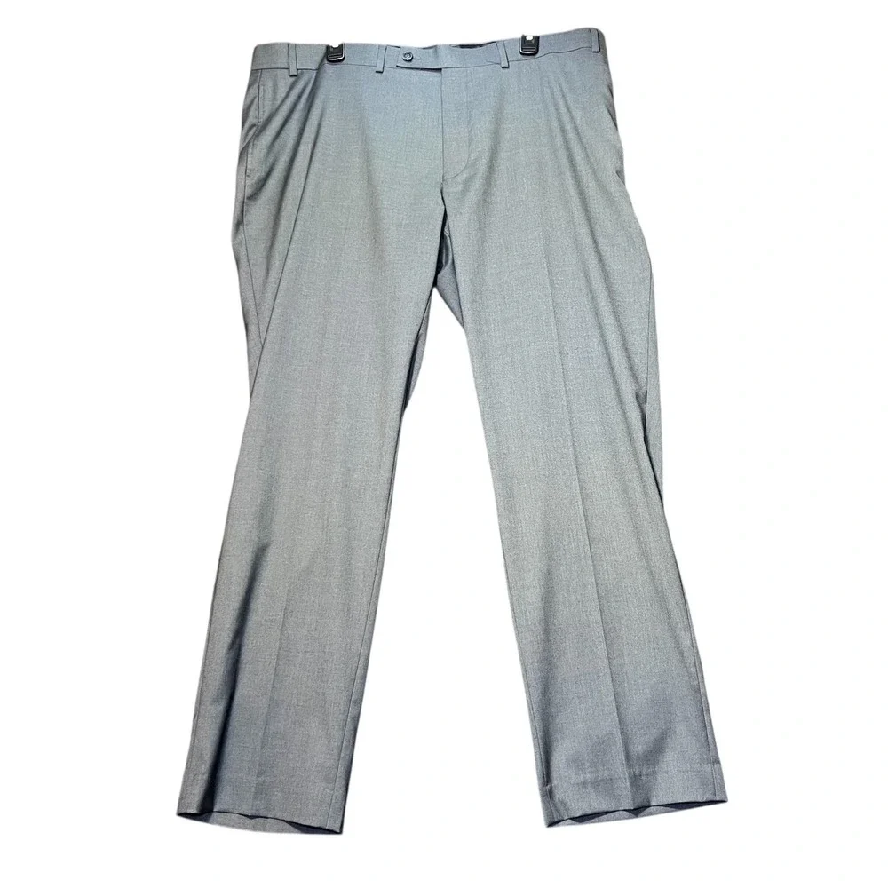 Calvin Klein Mens Size 40x30 Gray Dress Pants Business Casual Career Formal
